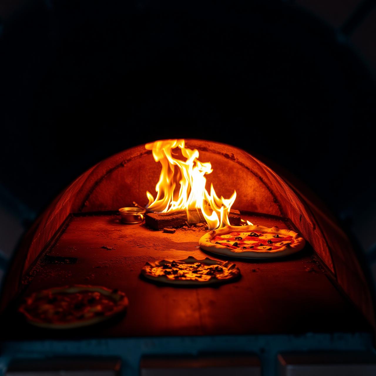 Pizza al forno a legna